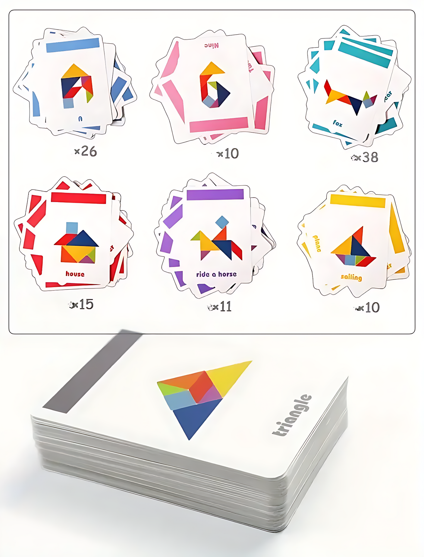 Wooden Educational Tangram